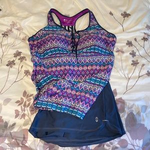 Tankini and Swim Short Set